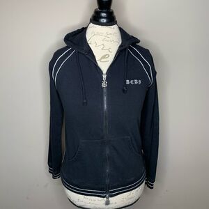 BCBG lightweight zipper jacket / hoodie size M